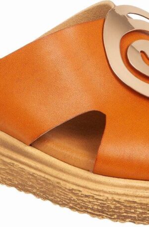Adam's Shoes Γυναικεία Σανδάλια σε Ταμπά Χρώμα
