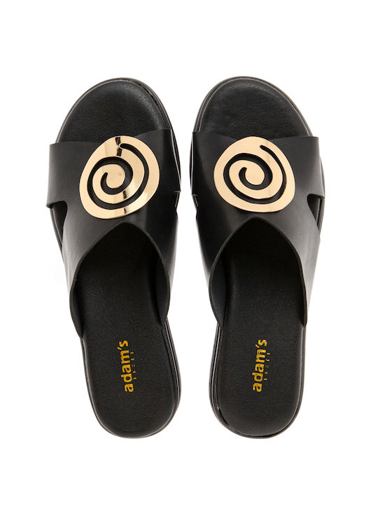 Adam's Shoes Γυναικεία Σανδάλια σε Μαύρο Χρώμα - Image 2