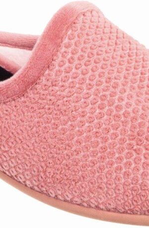Adam's Shoes Χειμερινές Γυναικείες Παντόφλες σε Ροζέ Χρώμα