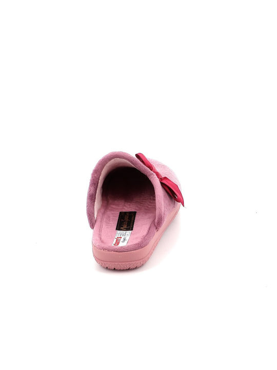 Adam's Shoes Χειμερινές Γυναικείες Παντόφλες σε Μωβ Χρώμα - Image 4