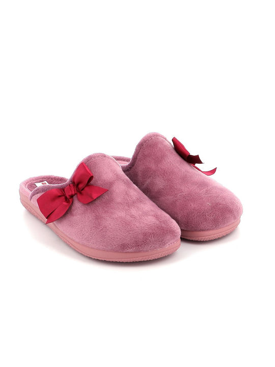 Adam's Shoes Χειμερινές Γυναικείες Παντόφλες σε Μωβ Χρώμα - Image 2