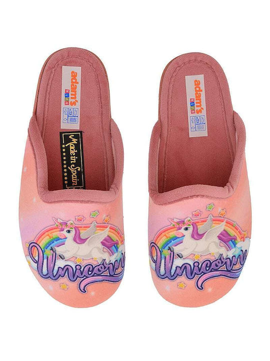 Adam's Shoes Παιδικές Παντόφλες Ροζ