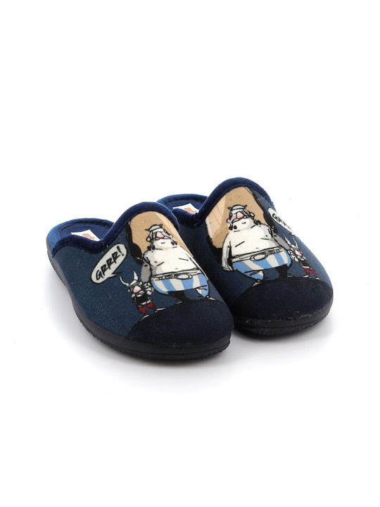 Adam's Shoes Παιδικές Παντόφλες Navy Μπλε