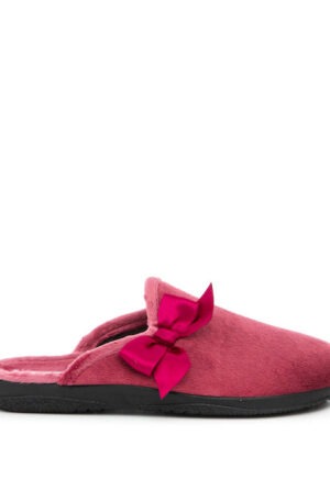 Adam's Shoes Χειμερινές Γυναικείες Παντόφλες σε Μπορντό Χρώμα