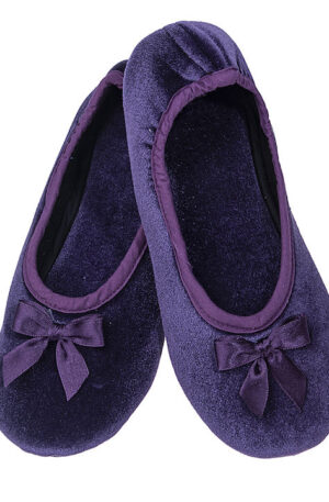 Amaryllis Slippers Κλειστές Γυναικείες Παντόφλες σε Μωβ Χρώμα