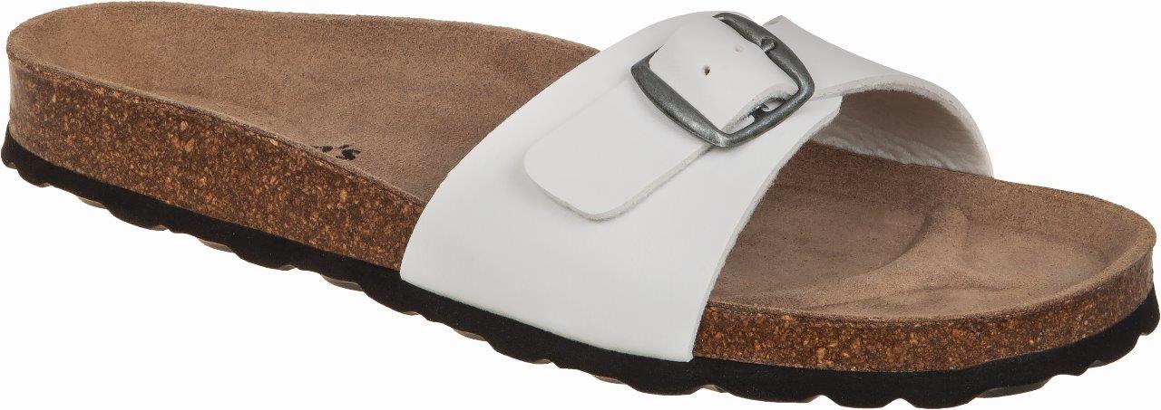 Adam's Shoes Γυναικείες Παντόφλες Λευκό χρώμα