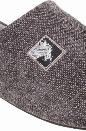 Adam's Shoes Χειμερινές Ανδρικές Παντόφλες Γκρί